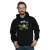 Disney Heren Monsters University Getapete Mike Hoodie (Zwart)
