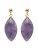Luxenter Oorbellen ‘Ayom’  lila
