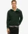 Vintage Athletic Trui met Halve Knoopsluiting Groen