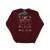 Harry Potter Dames/Dames Sweatshirt met Kerstpatroon (Bourgondië)
