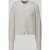 Jake*s Casual Gebreid jack van pure wol met labeldetail