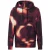 Boss Herenhoodie met lange mouwen en patroon, normale pasvorm (Medium Roze)