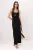 TRENDYOLMİLLA Dames Zwart Effen Maxi Mouwloos Bodycon Jurken