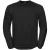 Russell Werkkleding Heren Bemanning Hals Set In Sweatshirt Top (Zwart)
