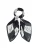 Karl Lagerfeld Sjaal  zwart / wit