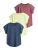 Next Shirt  donkerblauw / appel / bourgogne