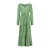 Shiwi Jurk ‘Azores’  groen / zwart / wit