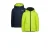 Vingino reversible tussenjas donkerblauw/neongeel