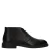 Manfield leren veterschoenen – zwart
