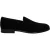 Dolce & Gabbana Zwarte Fluwelen Slip-On Instappers
