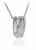 Orphelia Dames 925 Sterling Zilveren Ketting met Hanger – Zilver ZH-6038