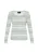 usha BLACK LABEL Trui  pastelgroen / offwhite