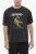 Bedrukt SCORPIO THE ALCHEMIST T-shirt met ronde hals in grijs