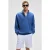 Sweatshirt met halve rits en halve col