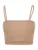 ABOUT YOU x Chiara Biasi Gebreide top ‘Nala’  sand