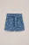 Blue Ridge – Meisjes high rise denim short met print – High waist – Blauw – Katoen –