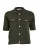 Peppercorn Gebreid vest ‘Kaylee’  olijfgroen
