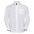 Russell Collection Heren Oxford Easy-Care overhemd met lange mouwen (Wit)