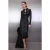 Dames rechte maxi lange chique/nacht bodycon jurk