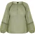 Dreimaster katoenen blouse Dames olijfgroen