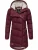 Ragwear Wintermantel ‘Pavla’  wijnrood