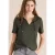 Cecil Dames Shirt met korte mouwen en gespleten hals in Groen