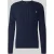 REVIEW Slim fit gebreide pullover van pure katoen met kabelpatroon