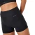 USA Pro Ondoorzichtige minishorts voor dames (Zwart)