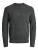 JACK & JONES Trui ‘JJ’  zwart gemêleerd