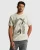 Cast Iron Regular Fit Twill Jersey Ctss2602509 Print T-shirts 7178 White Onyx