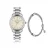 Horloge met padded en gestikte band Philipp Blanc Zurich