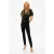 NIKKIE slim high waist broek zwart