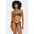 ONLY strik bikinibroekje met panterprint beige/zwart