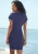 VIVANCE Avondjurk  blauw denim