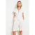 LOLALIZA wide leg regular waist bermuda short ecru