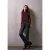 Street One Studio Dames Top met col in Rood