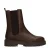Manfield – Dames – Bruine leren chelsea boots –