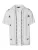 KOROSHI Overhemd  zwart / offwhite
