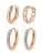 Hey Happiness Oorbellen ‘Eternal’  rose-goud