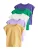 Next Shirt  groen / lavendel / donkerlila / oranje / wit