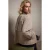 TRENDYOLMİLLA Dames Grijs Geruit Lang Oversized Winter Jassen
