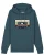Watapparel Sweatshirt ‘Retro Kassette’  petrol / gemengde kleuren