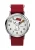 TIMEX Analoog horloge ‘Peanuts Snoopy’  zilvergrijs / rood / zwart / wit