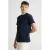 Pure Path regular T-shirt met backprint donkerblauw