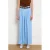 LOLALIZA high waist wide leg fit pantalon – lichtblauw