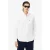 Lacoste regular zakelijk overhemd wit