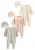 Next Set  ecru / lichtbeige / rosé / zwart