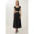Hoge Taille A-Lijn Midi Rok