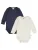 Müsli by GREEN COTTON Rompertje/body  navy / offwhite