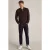 White Stuff Textured Slub Ls Shirt Dark Plum